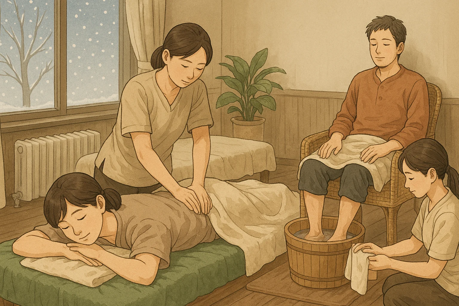 【範例-選項列表呈現、摘要4個用編輯器符號清單】按摩