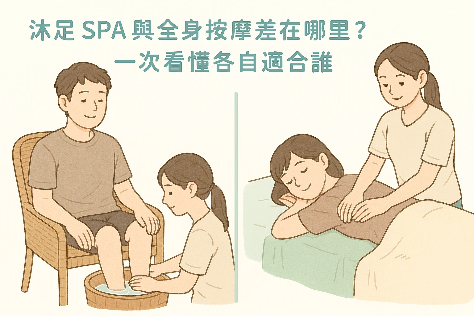 【範例-選項列表呈現、摘要4個用編輯器符號清單】按摩